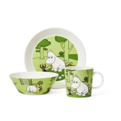 Asjett 19 cm Mummi grønn