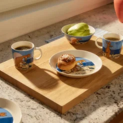 Asjett 19 cm Sniff blå