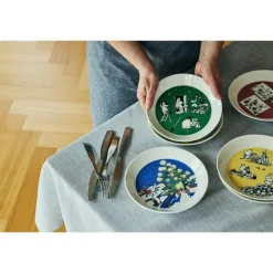 Asjettsett 19 cm tegning og jul