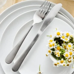 Atelier tallerken 18 cm 4 stk super white