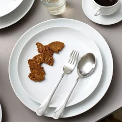 Atelier tallerken 22 cm 4 stk super white