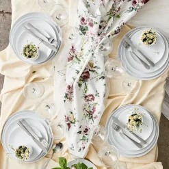 Atelier tallerken 22 cm 4 stk super white