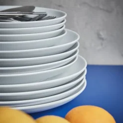 Atelier tallerken 22 cm 4 stk super white