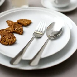 Atelier tallerken 27 cm 4 stk super white