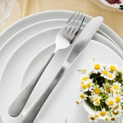 Atelier tallerken 27 cm 4 stk super white