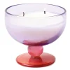 Aura duftlys tinted glass pepper/plum