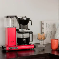 Automatic kaffetrakter 1,25L rød