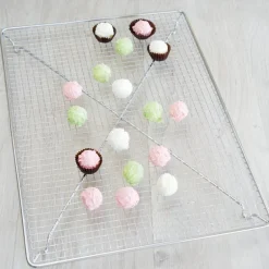 Avkjølingsrist 45x32 cm rustfritt stål