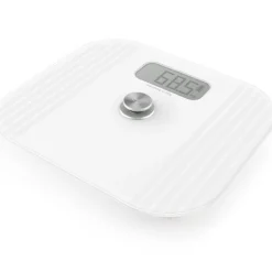 Baderomsvekt 200 kg glass/hvit