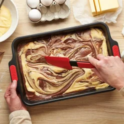 Bake It bakeform s/2 svart/rød