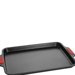 Bake It stekebrett 33 x 23 cm svart/rød