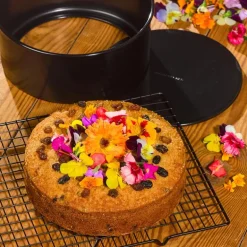 Bakeform løs bunn 20 cm svart