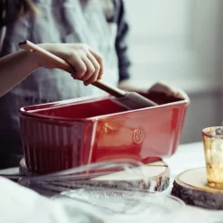 Bakeform 31x13 cm 1,8L rød