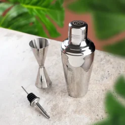 Bar Kit Mini barsett 3 deler shaker/jigger/pourer stål