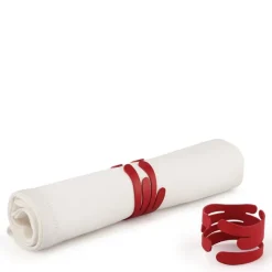 Barkring serviettring 2 stk rød