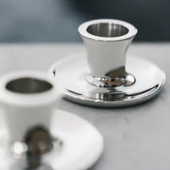 Basso lysestake NP 3,5 cm sølv