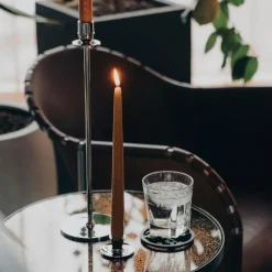 Basso lysestake NP 3,5 cm sølv