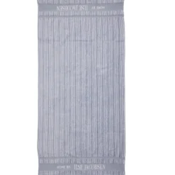 Bath Collection håndkle 70x140 cm powder blue stripes