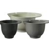 bAYk bakebolle 1,3, 2, 3L 3 stk mint, oliven, grønngrå