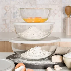 bAYk bollesett s/3 1/2/3,5L klar/lys grå