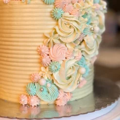 bAYk kakefat sett 3 deler 20/25/30 cm sølv