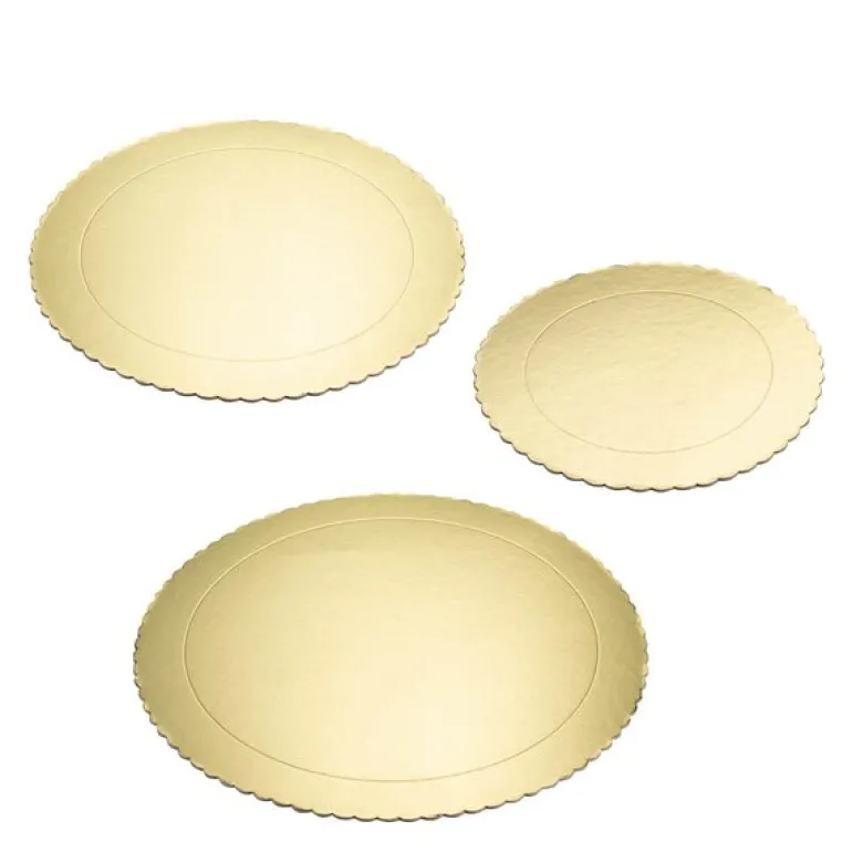 bAYk kakefat sett 3 deler 20/25/30 cm gull