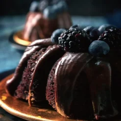 bAYk kakeform 1L brungrå