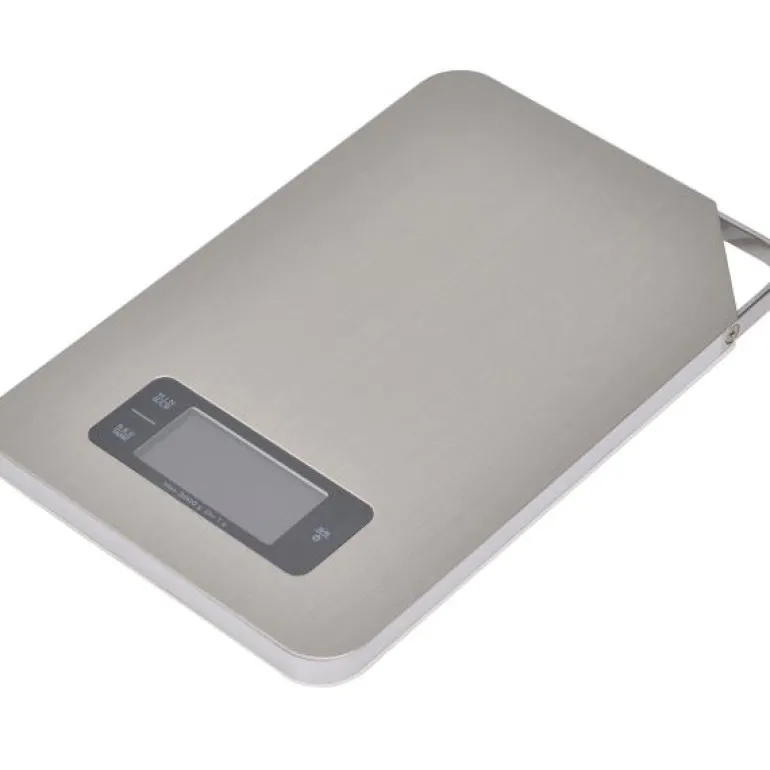 BAYk kjøkkenvekt 3 kg stål/svart