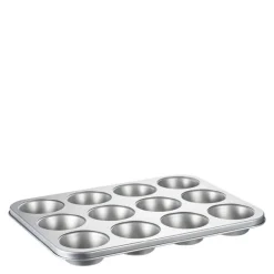 bAYk muffinsform 1L sølv