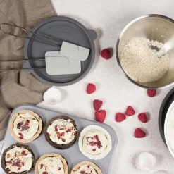 bAYk muffinsform 1L sølv