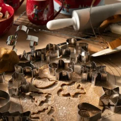 bAYk pepperkakeform 2 stk stjerne sølv