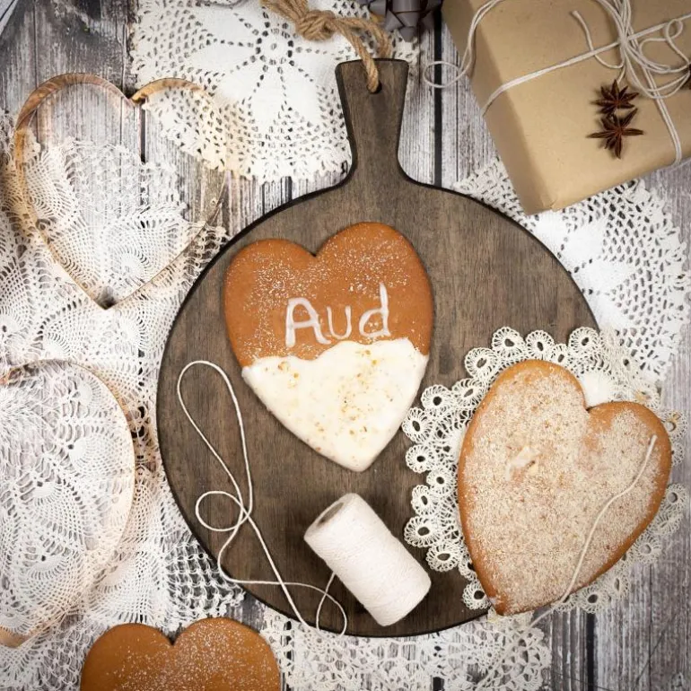 bAYk pepperkakeform hjerte 15 cm kobber