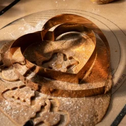 bAYk pepperkakeform hjerte 18 cm kobber