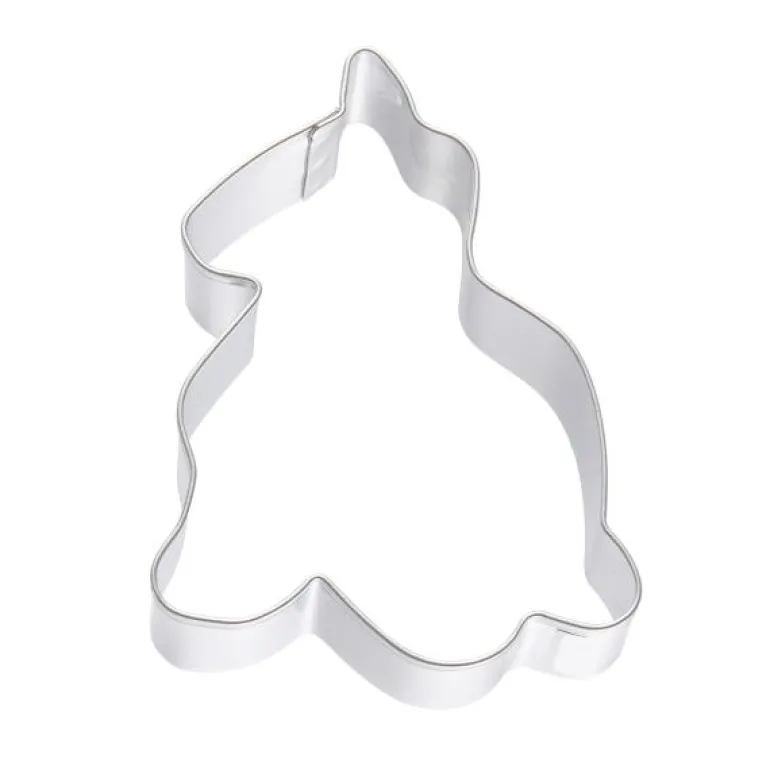 bAYk pepperkakeform katt sølv