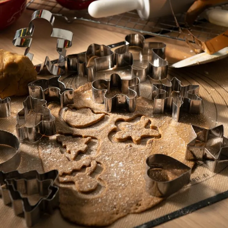 bAYk pepperkakeform pepperkakemann sølv
