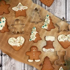 bAYk pepperkakeform støvel sølv