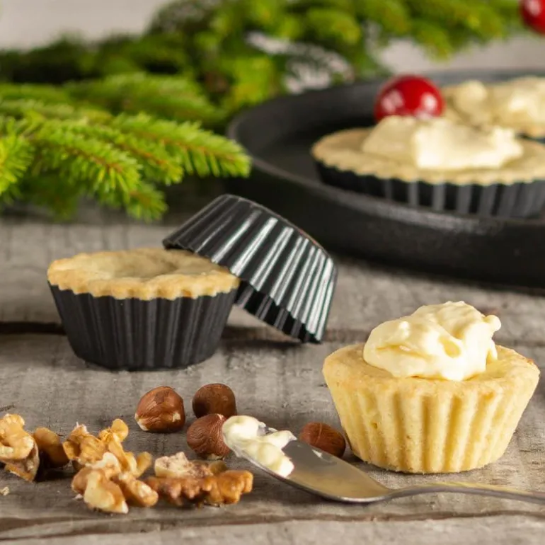 BAYk sandkakeform 12 stk grå