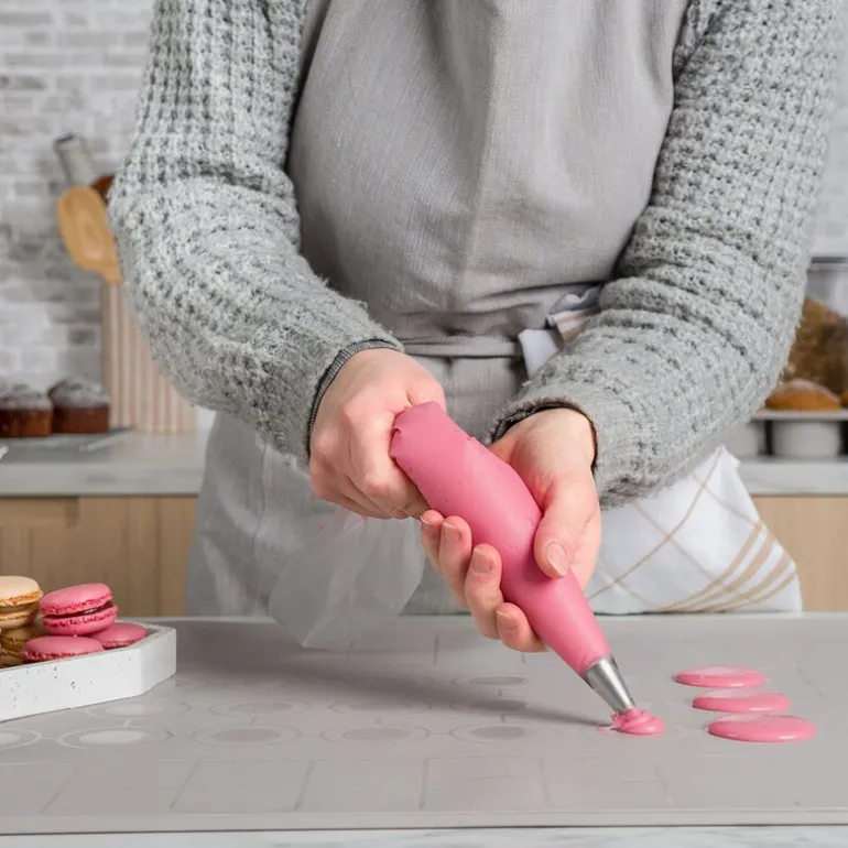 bAYk sprøytepose m/tipper 4 stk hvit