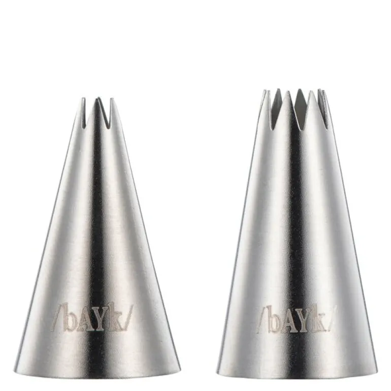 bAYk tipper 2 stk S6 stjerne 6 mm og S8 stjerne 8 mm