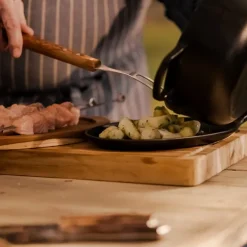 BBQ by Hellstrøm forskjærgaffel 46 cm natur