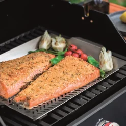 BBQ by Hellstrøm grillbrett 48x32 cm børstet stål