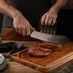 BBQ by Hellstrøm kjøttkniv 24 cm natur