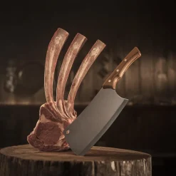 BBQ by Hellstrøm kjøttøks 18 cm natur