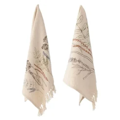 Bea kjøkkenhåndkle 70x45 cm 2 stk natur