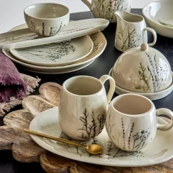 Bea serveringsfat 28,5x18 cm natur