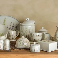 Bea smørboks 12,5x15 cm natur