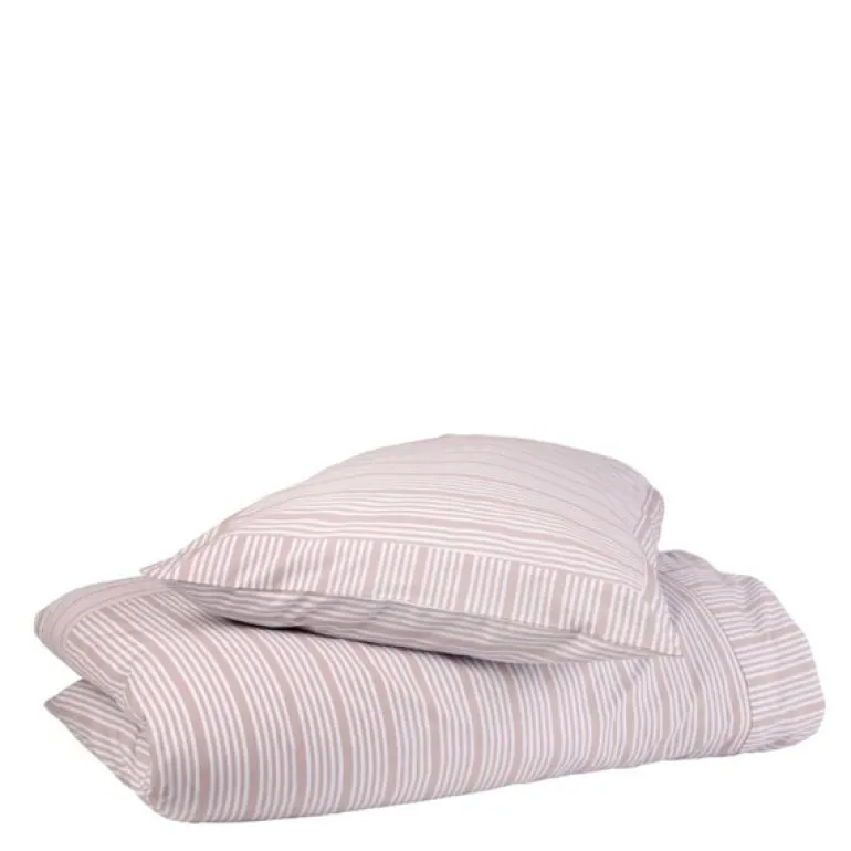 Bedding Collection dynetrekk 150x210+50x60 cm powder rose stripes