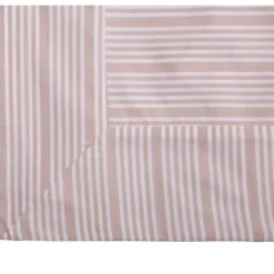Bedding Collection dynetrekk 140x220+50x70 cm powder rose stripes
