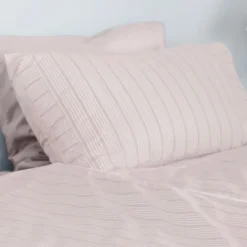 Bedding Collection putetrekk 60x63 cm 2 stk powder rose stripes