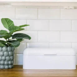 Bella brødboks 42x22,5x16,5 cm hvit